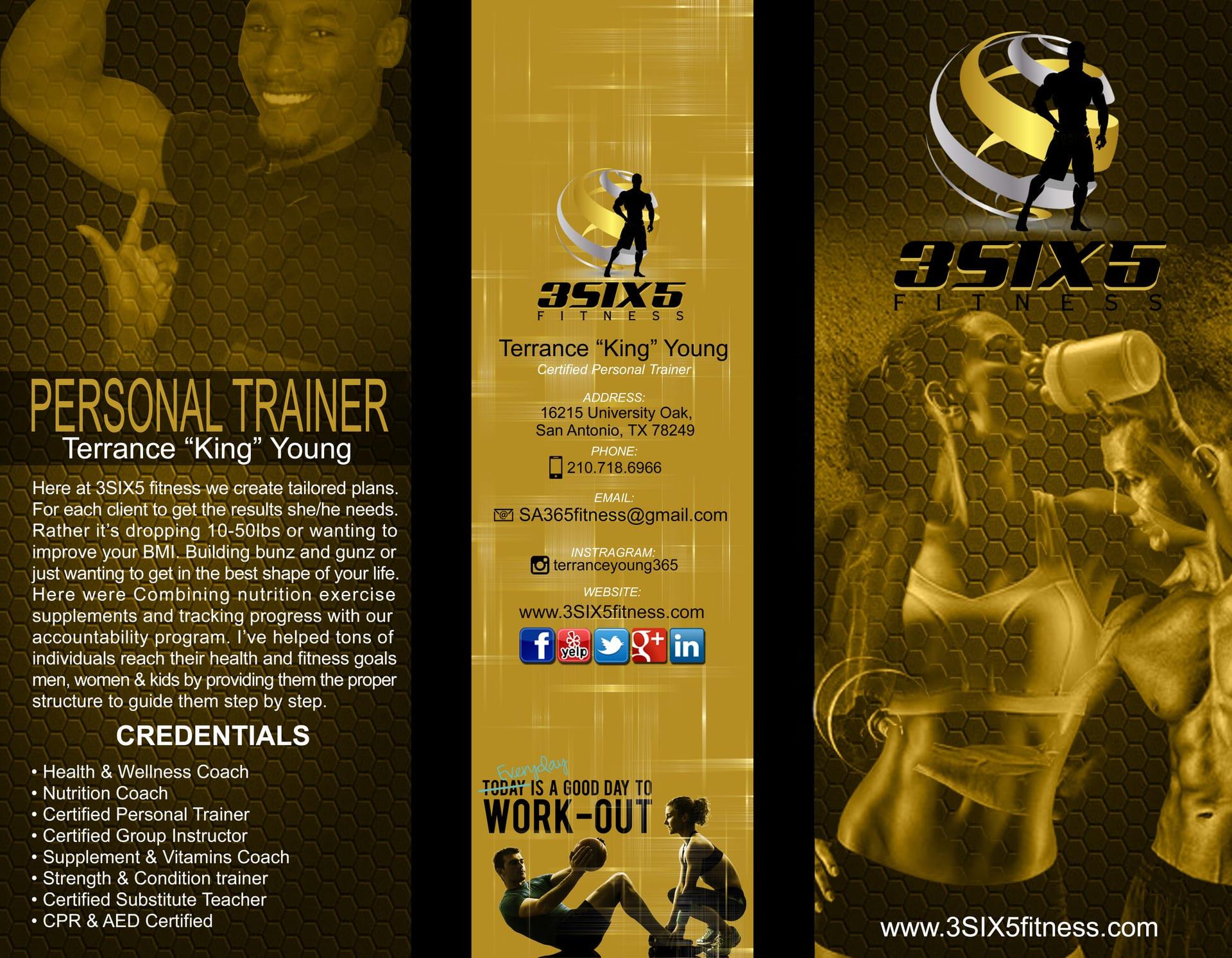 3Six5 Fitness Brochure